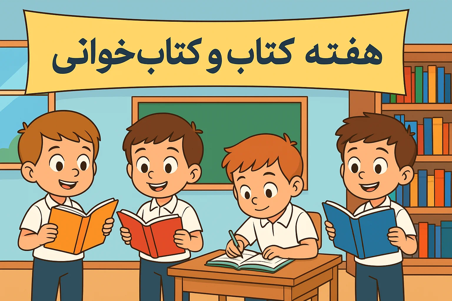 هفته کتاب و کتابخوانی سال تحصیلی 1405-1404